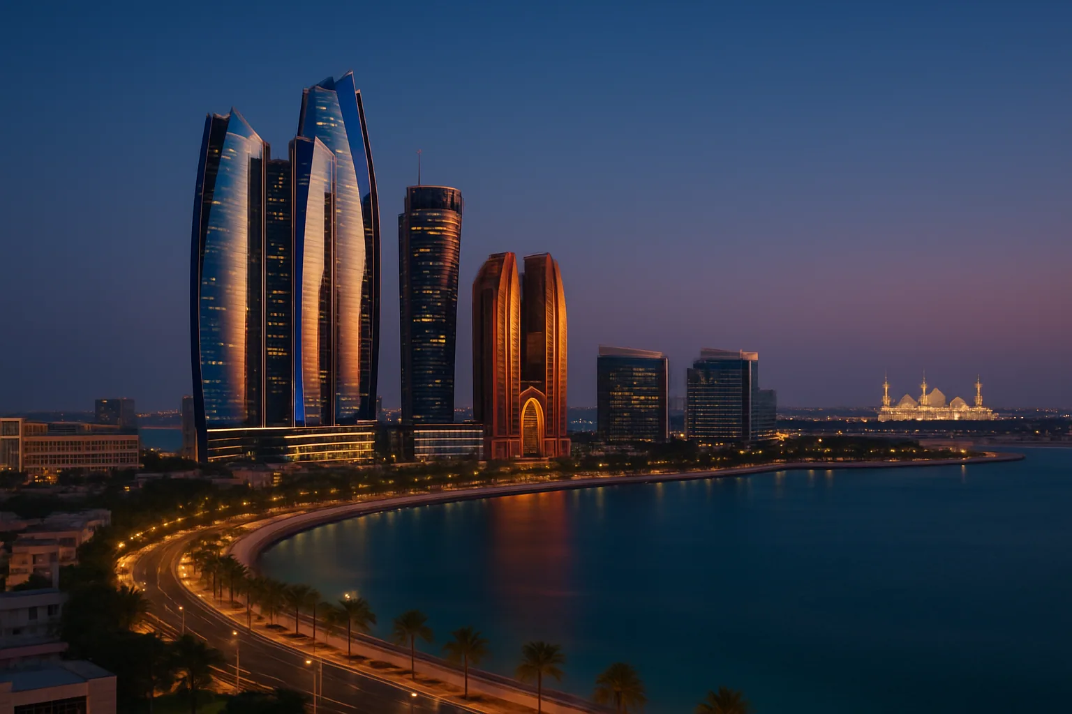 קו הרקיע של אבו דאבי — Etihad Towers