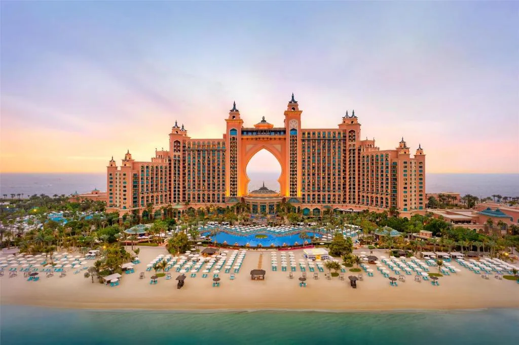 מלון Atlantis The Palm Dubai עם פארק המים Aquaventure על Palm Jumeirah